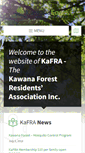 Mobile Screenshot of kafra.org.au