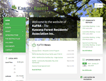 Tablet Screenshot of kafra.org.au